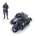 Artitec 10.422 - H0 - Reichspolizeimotorrad mit Beiwagen